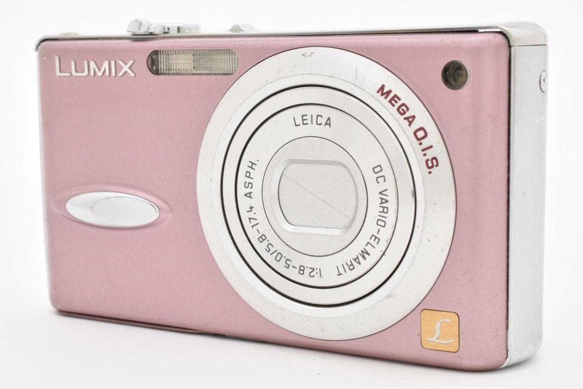 ★ジャンク品★ Panasonic パナソニック DMC-FX8 ピンク コンパクトデジタルカメラ コンデジ デジカメ #756W053355