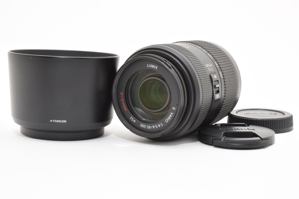 ★良品★ Panasonic パナソニック LUMIX G VARIO 45-200mm F4-5.6 MEGA O.I.S. #766W0628531