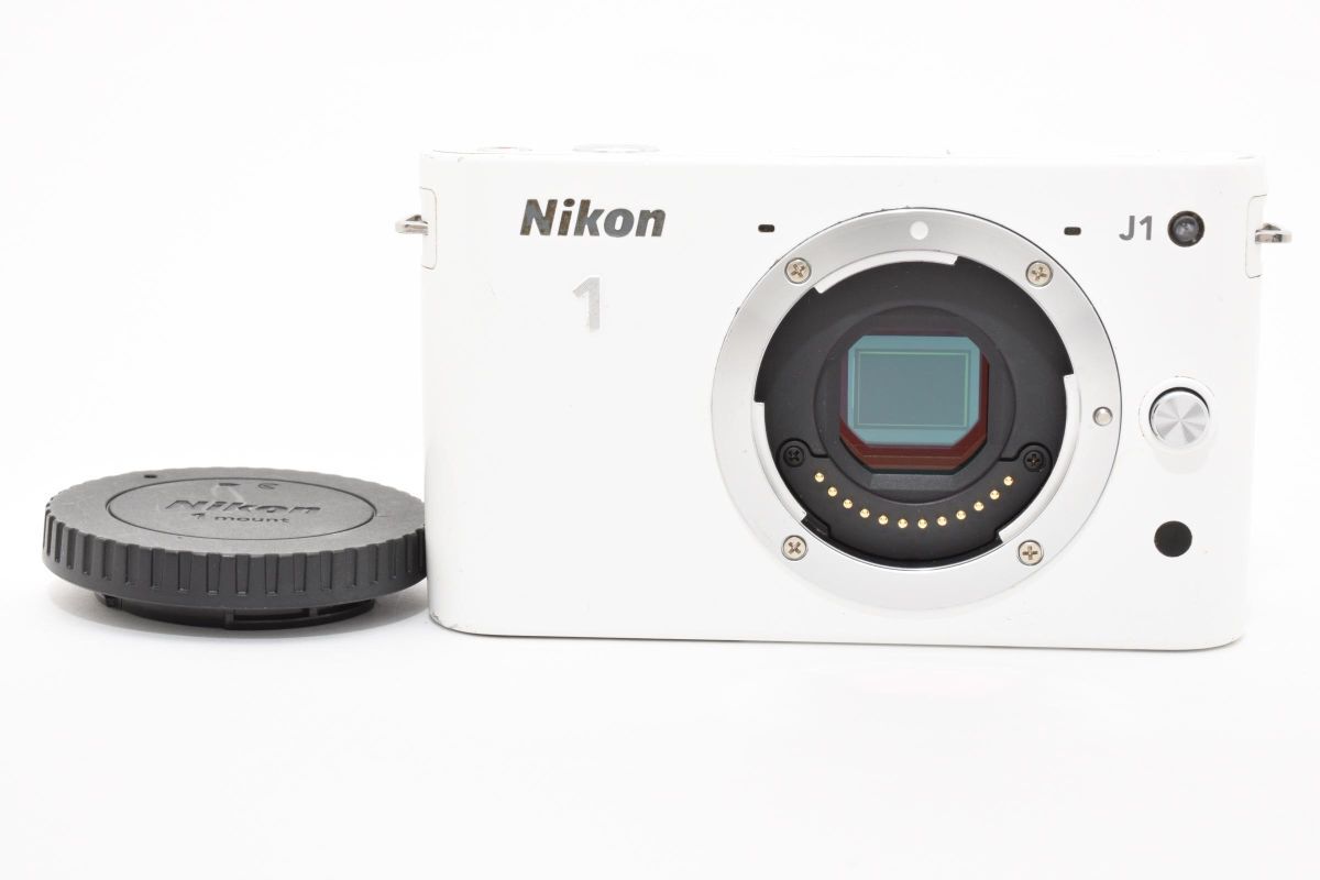 ★良品★ Nikon ニコン 1 J1 ボディ ホワイト #753W053306