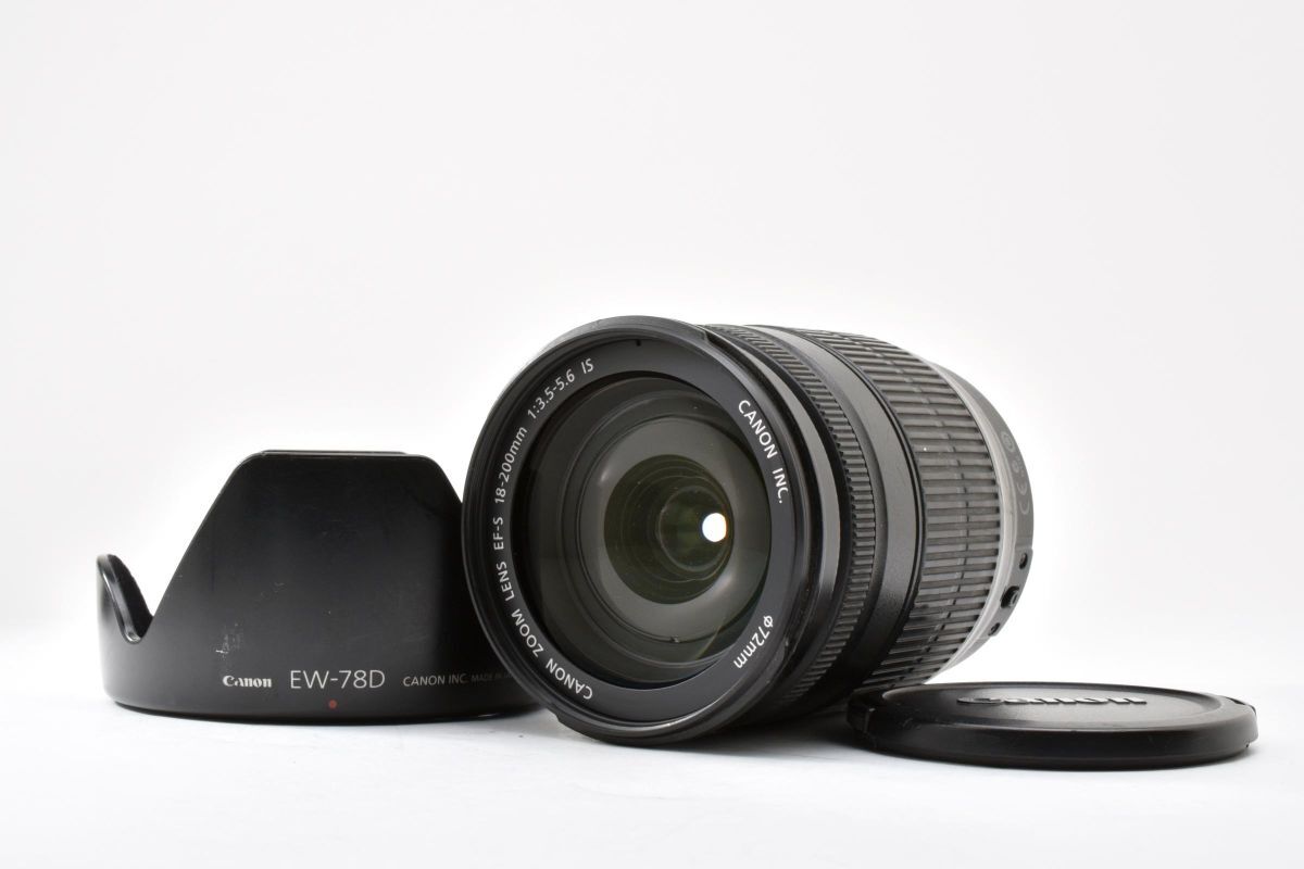 ★良品★ Canon キヤノン キャノン EF-S 18-200mm F3.5-5.6 IS #767W0699041
