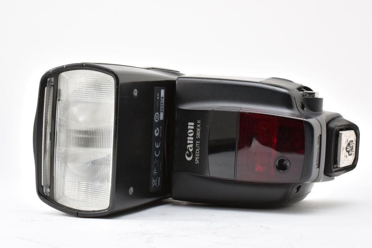 ★Canon キヤノン キャノン SPEEDLITE 580 EX II 2 カメラ アクセサリー ストロボ スピードライト 動作品 #770W063356