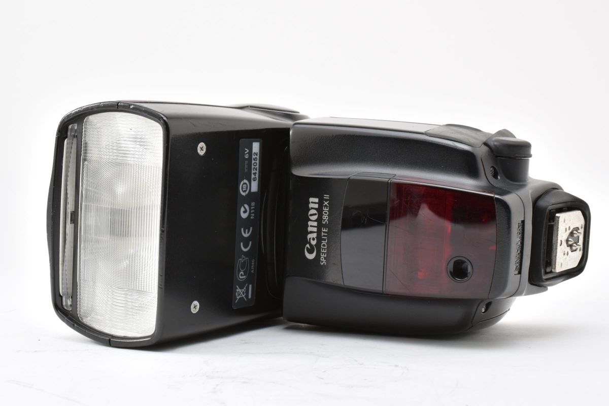 ★Canon キヤノン キャノン SPEEDLITE 580 EX II 2 カメラ アクセサリー ストロボ スピードライト 動作品 #833W068956