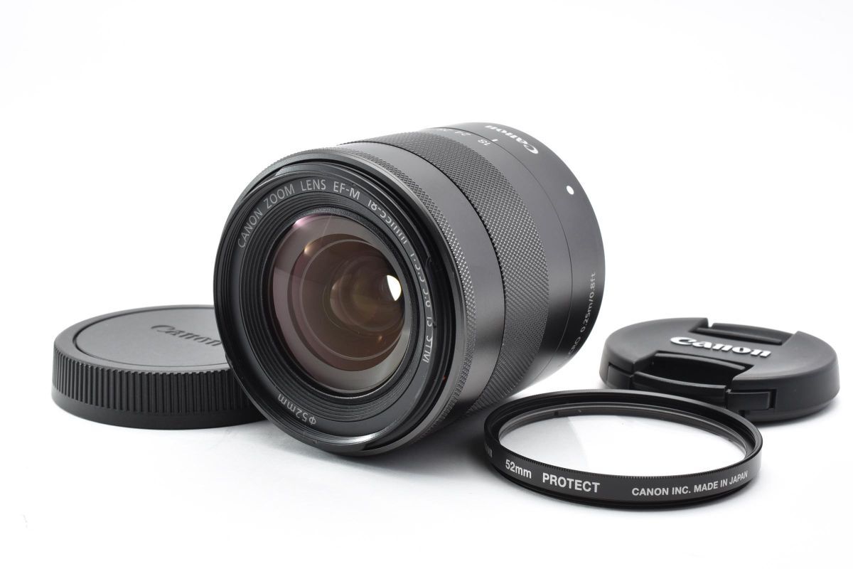 ★良品★ Canon キヤノン キャノン EF-M 18-55mm F3.5-5.6 IS STM #778W067235
