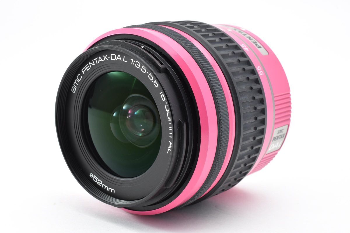 ★良品★ PENTAX ペンタックス SMC PENTAX-DA L 18-55mm F3.5-5.6 AL PINK ピンク #779W065503