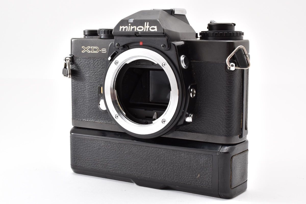 ★良品★ Minolta ミノルタ XD-S ボディ AUTO WINDER D付き No.3087954 ブラック #820W0601502