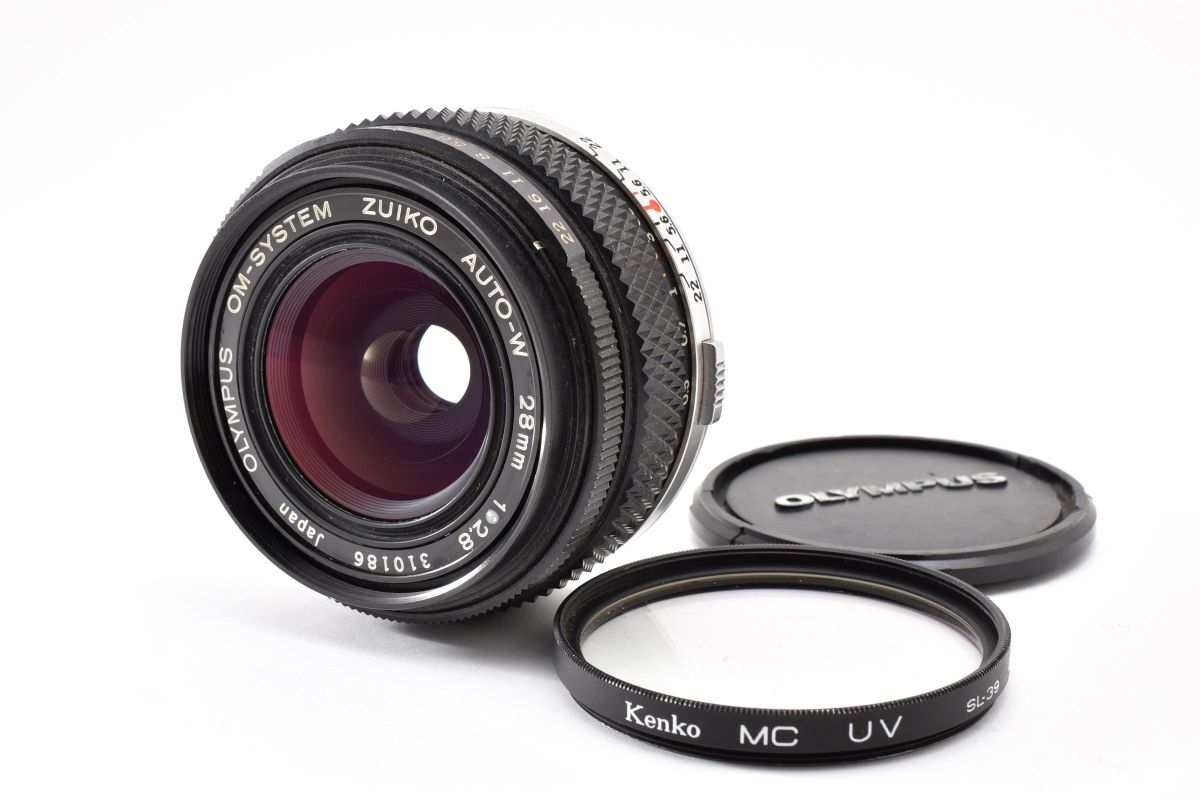 ★良品★ OLYMPUS オリンパス ZUIKO AUTO-W 28mm F2.8 MFレンズ #823W0733901