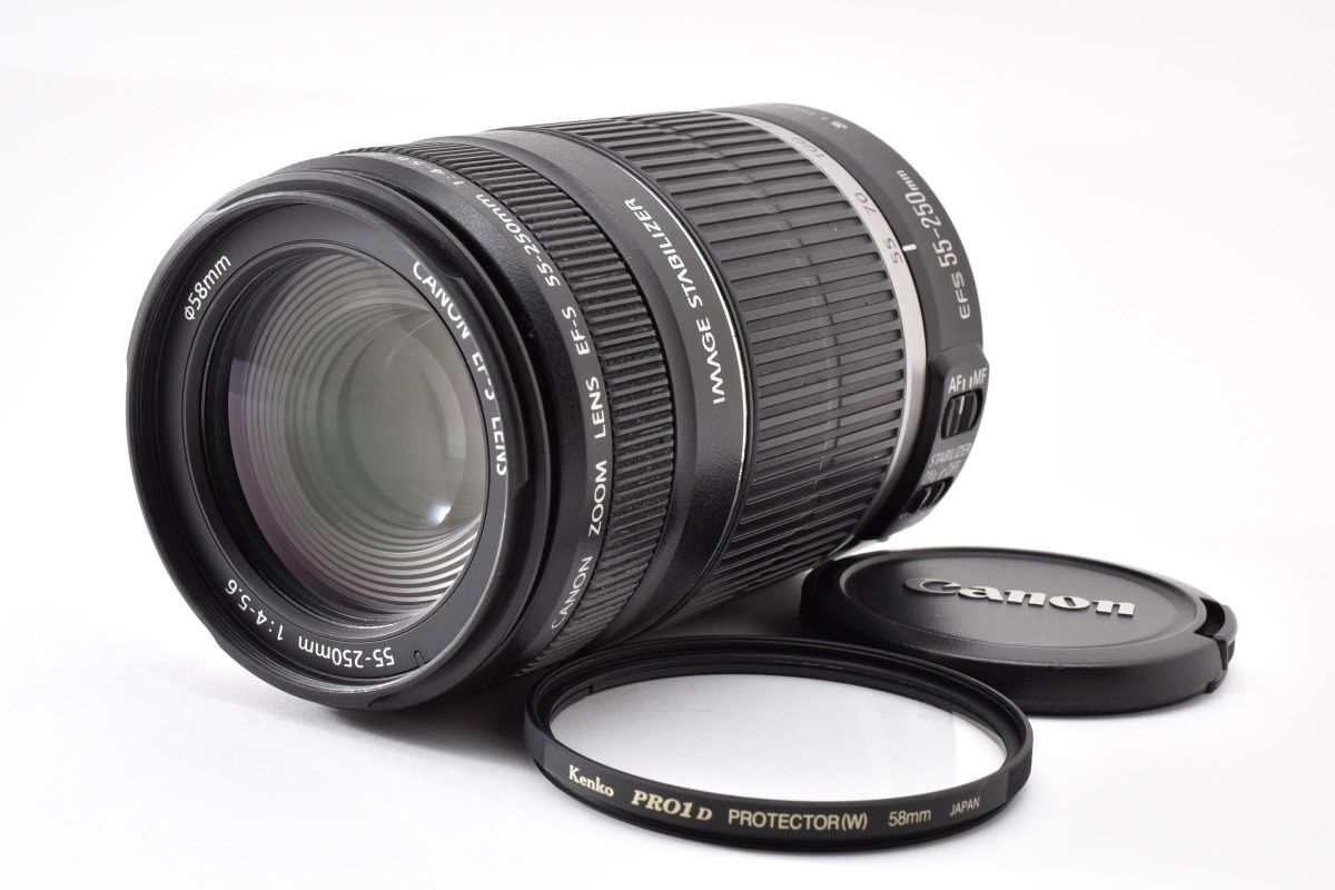 ★良品★ Canon キヤノン キャノン EF-S 55-250mm F4-5.6 IS #830W073366