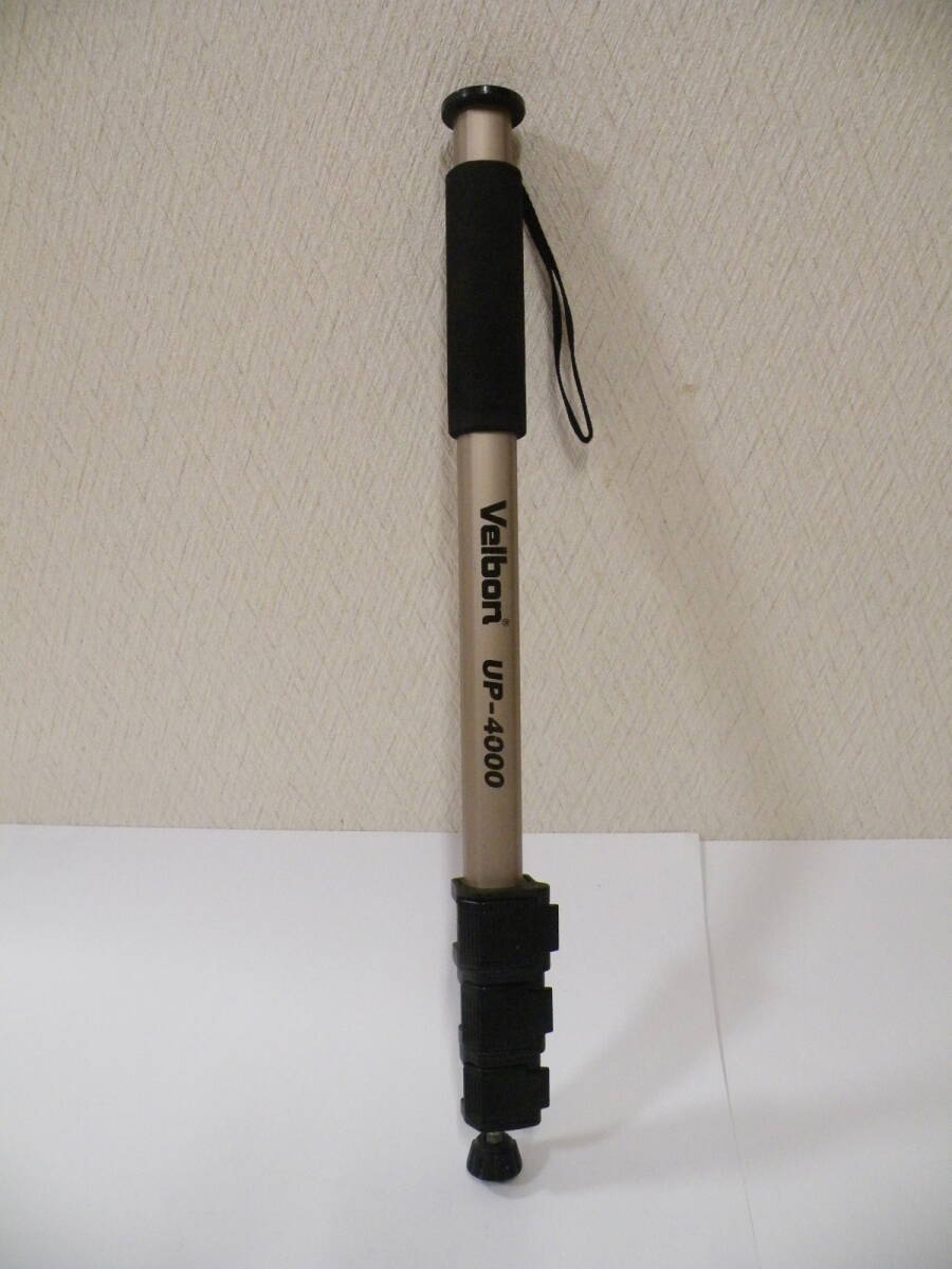 ◎ Velbon UP-4000 ベルボン 4段一脚 モノポッド カメラ 一脚