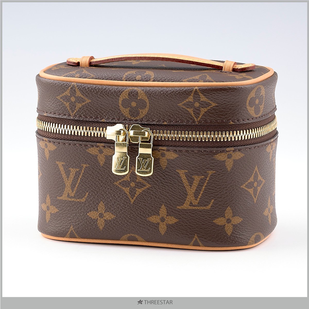 LOUIS VUITTON ルイヴィトン ポーチ レディース ニース ナノ モノグラム バニティポーチ M44936 美品