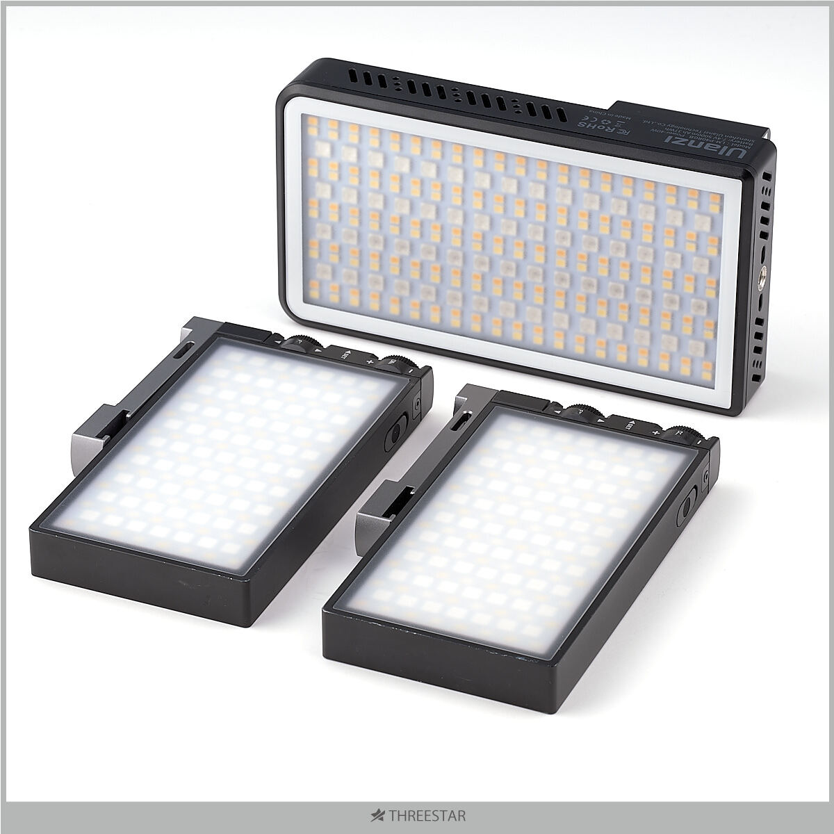 ULANZI LM-P40RGB/G1S/AMBITFUL K10 ミニRGB LED ライトセット