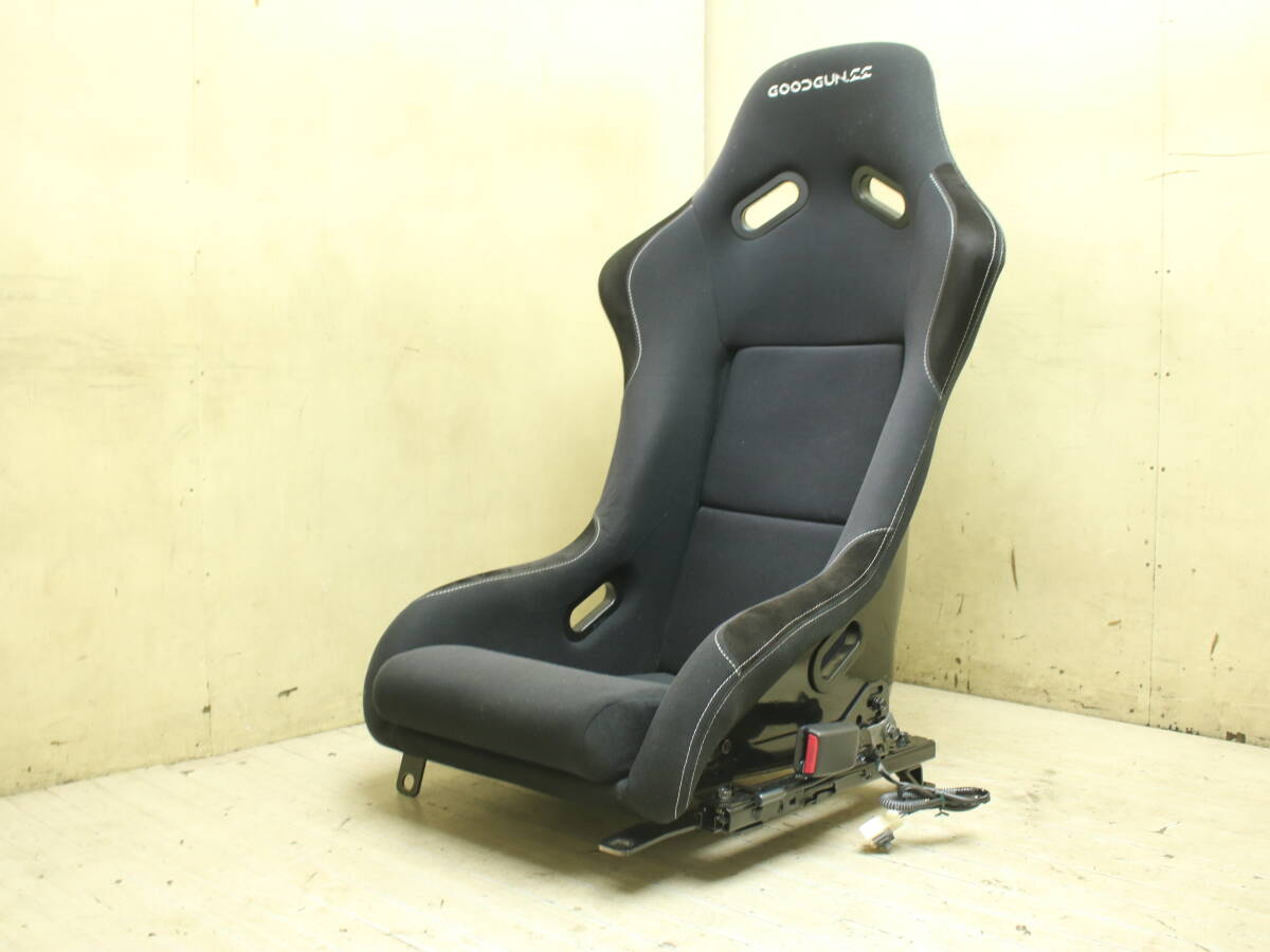 RX-8 RX8 SE3P 運転席 GOODGUN RACING ZZ フルバケットシート スポーツシート フルバケ ブラック 黒 レール付き