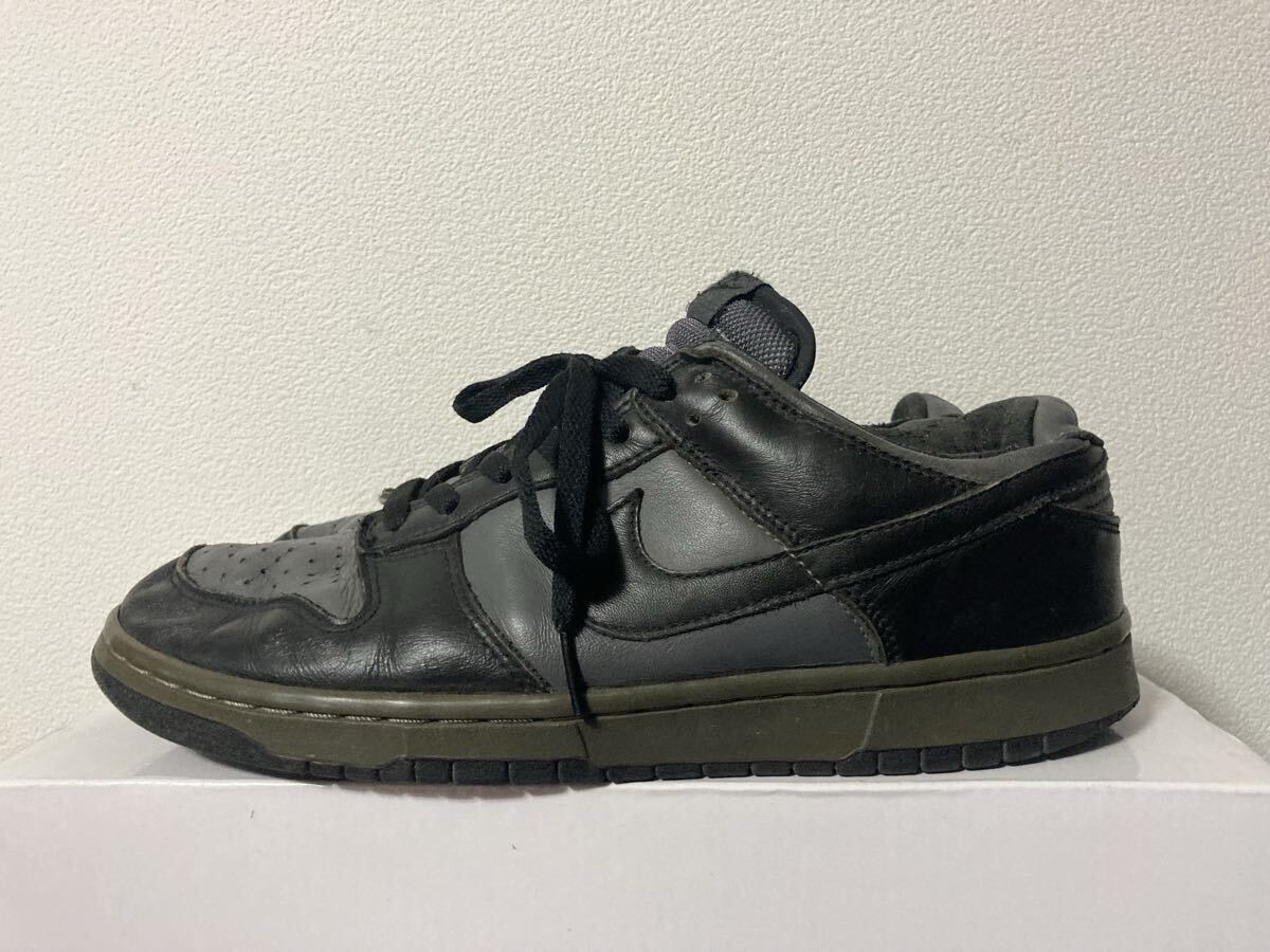 NIKE 02年製 DUNK LOW PRO 黒灰 US10 28cm BLACK / LT GRAPHITE 304714-001 
