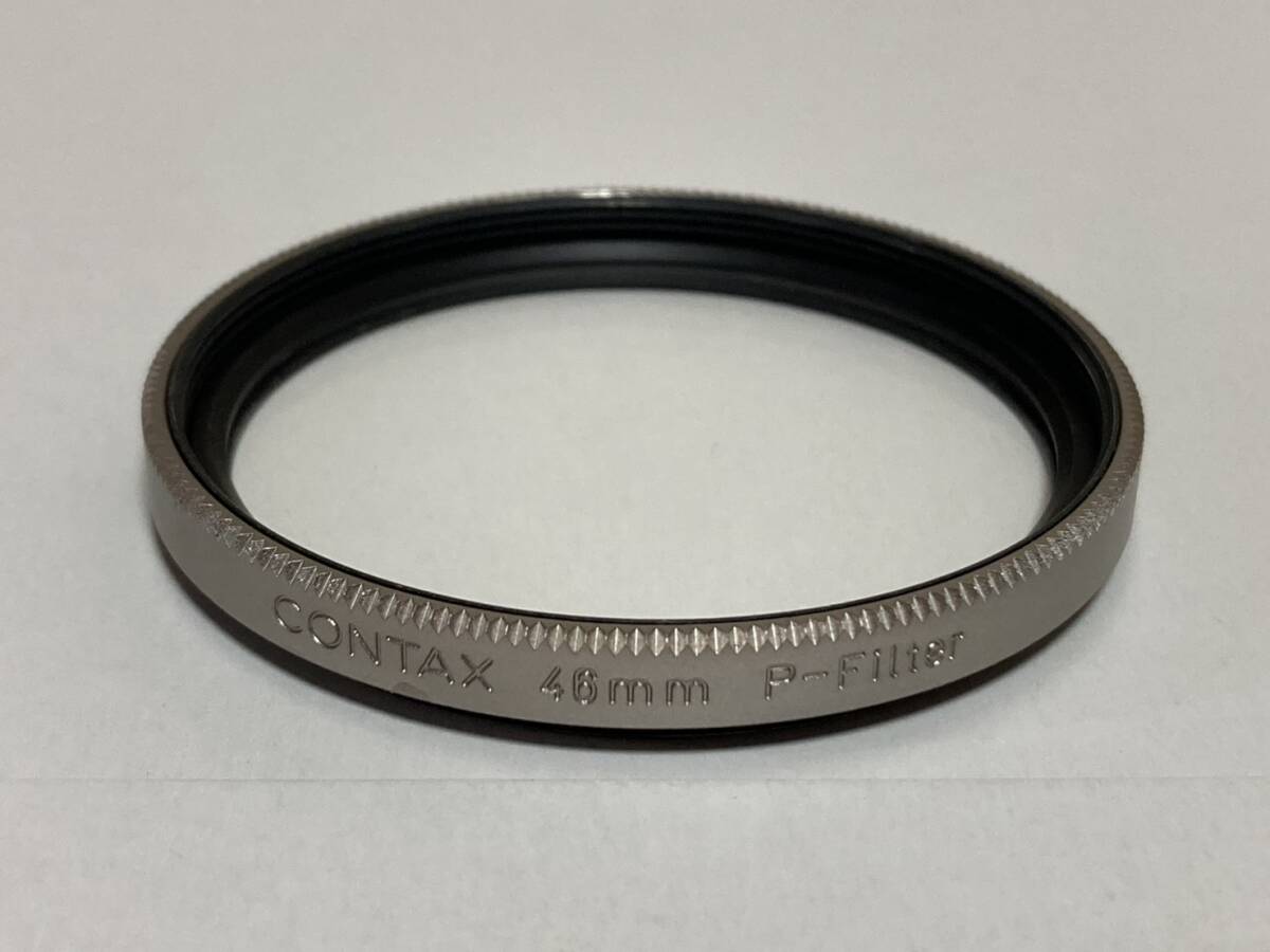 CONTAX コンタックス レンズフィルター P-filter 46mm 