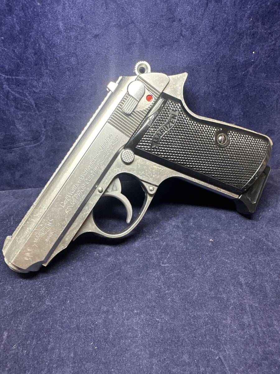 マルゼン ワルサー PPK/S シルバー ガスガン PPK maruzen 18才以上