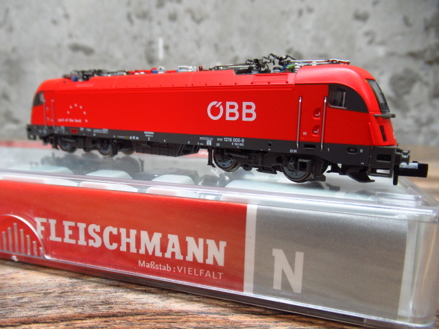 稀少 FLEISCHMANN フライシュマン 731201 OBB Rh 1216 Taurus オーストリア国鉄 鉄道模型 Nゲージ 管理8k0703L-I6