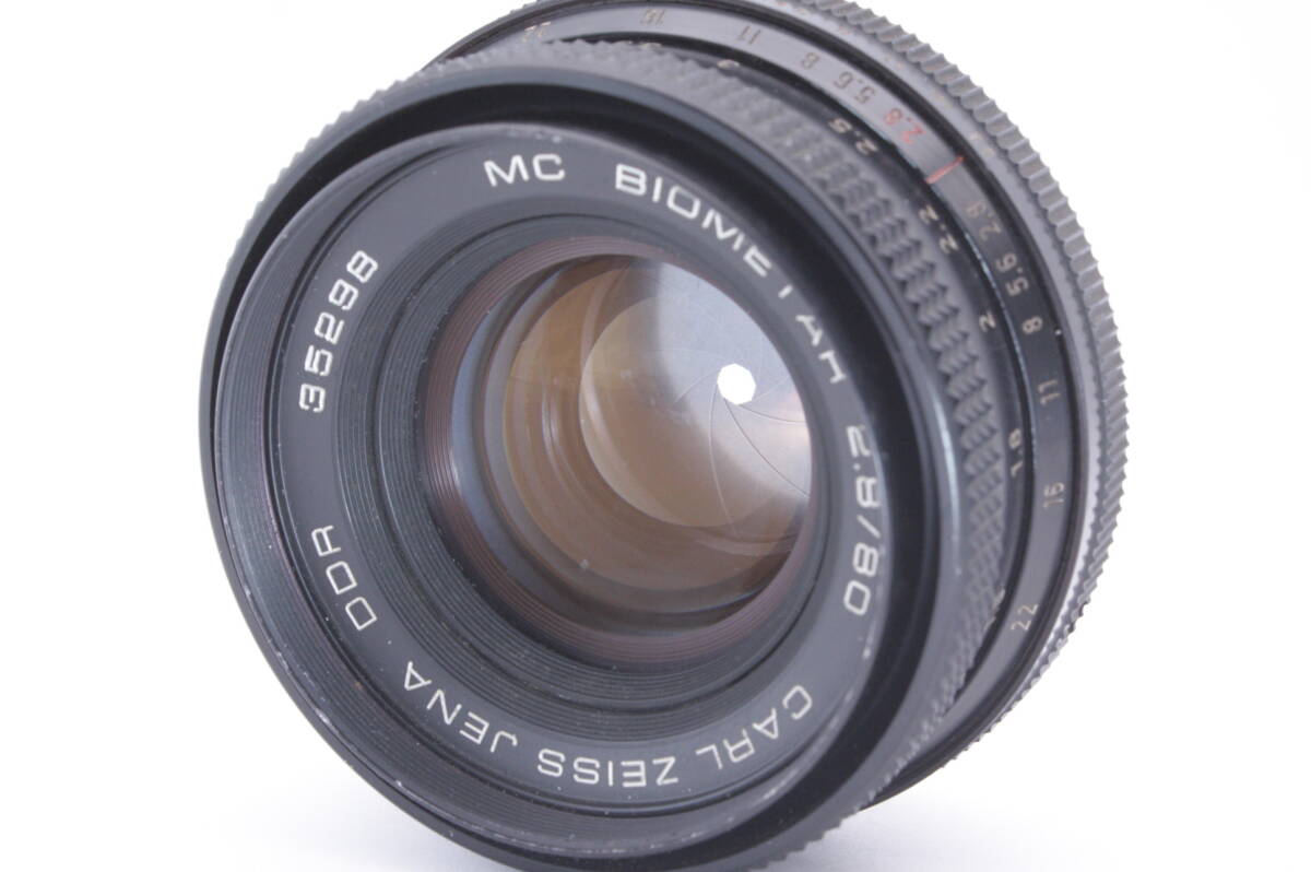 [AB] MC BIOMETAR 80mm F2.8★PENTACON six★CARL ZEISS JENA DDR★11041