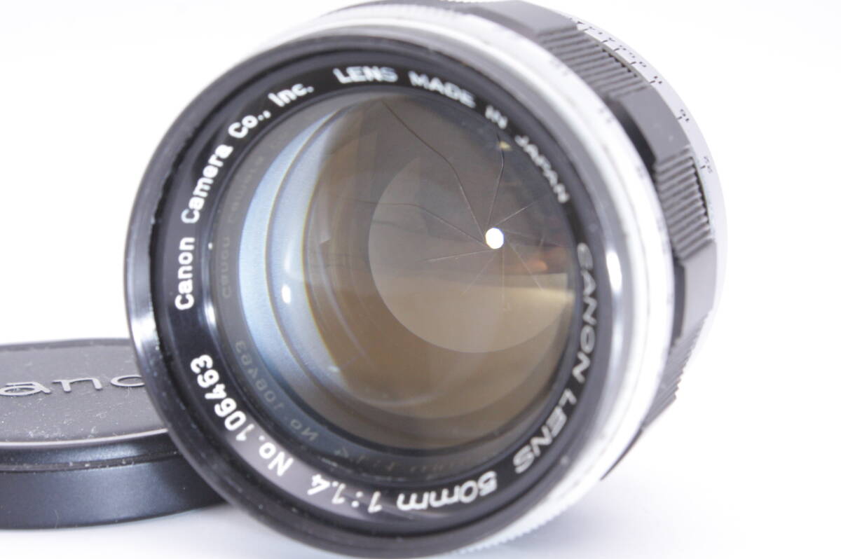 [AB] CANON LENS 50mm F1.4 Lマウント★キヤノン Leica★11042
