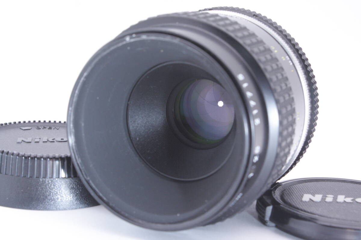 [AB] Nikon Ai-s Micro-NIKKOR 55mm F2.8★ニコン ニッコール Ais★11043