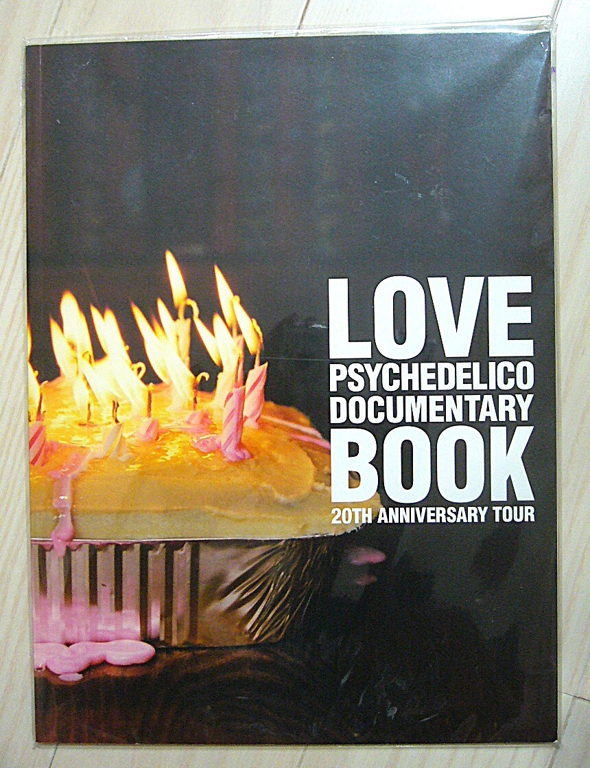 希少 ラブ サイケデリコ ツアー パンフレット LOVE PSYCHEDELICO 20TH ANNIVERSARY TOUR DOCUMENTARY BOOK 20周年 記念 コンサート パンフ