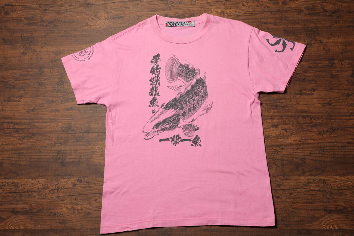 ONEBITE ONEFISHE　ワンバイト ワンフィッシュ　Tシャツ　Mサイズ　古着