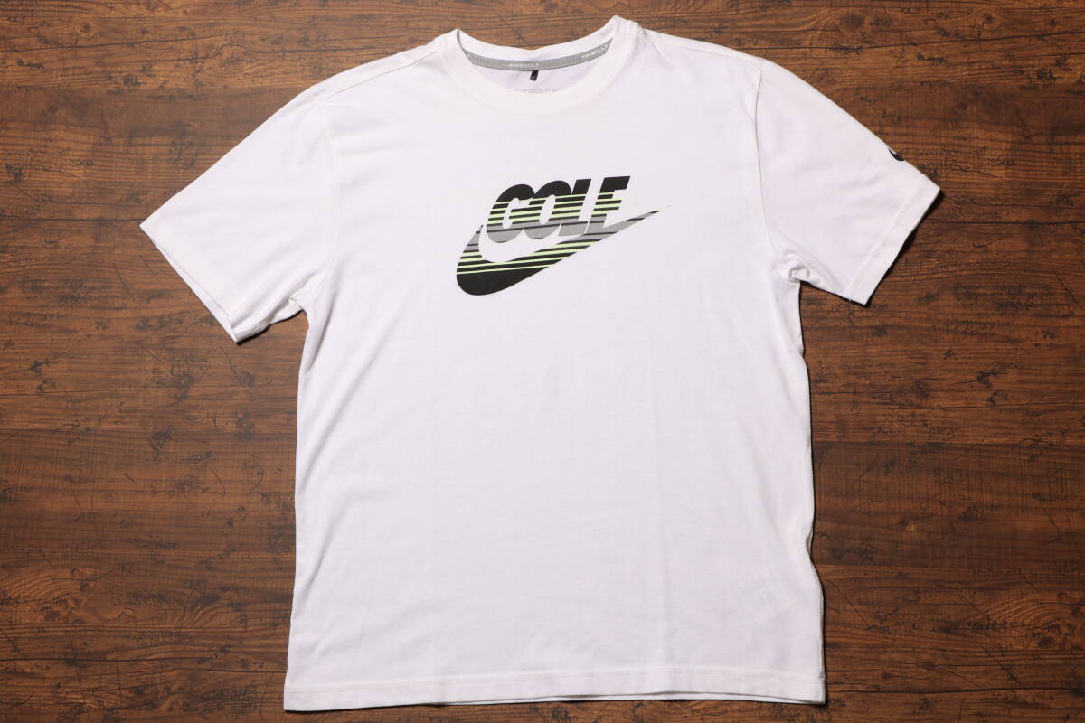 NIKE GOLF ナイキゴルフ　Tシャツ　Mサイズ　古着　白