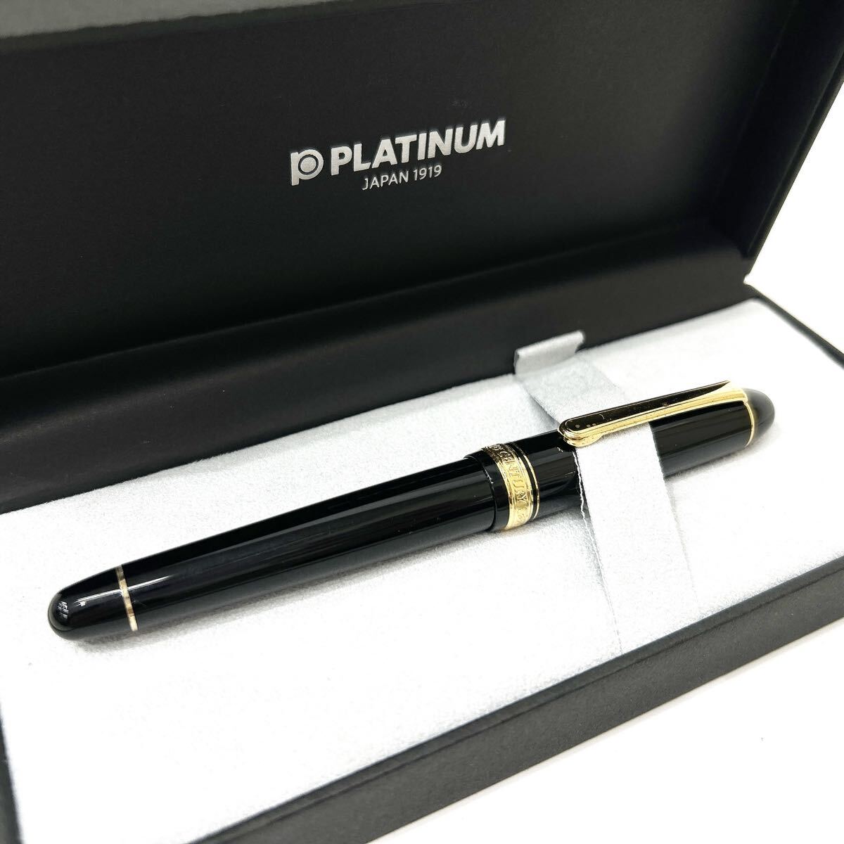 PLATINUM プラチナ 万年筆 #3776 CENTURY ペン先 14K 筆記用具 arc川0627
