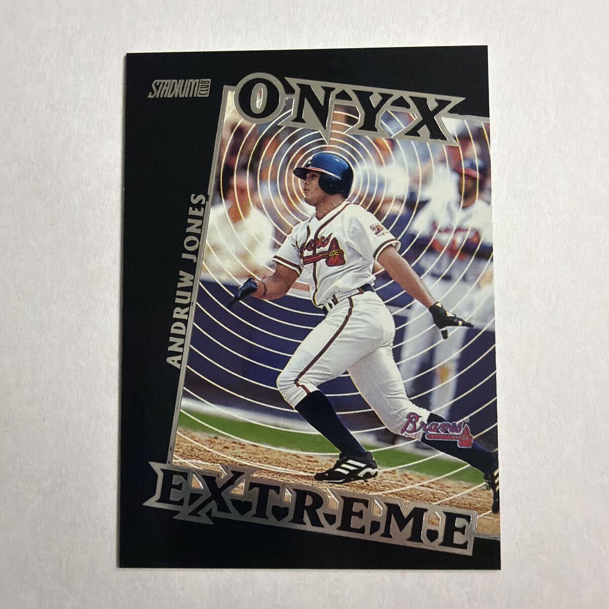 ANDRUW JONES STADIUM CLUB ONYX EXTREME 野球カード Topps