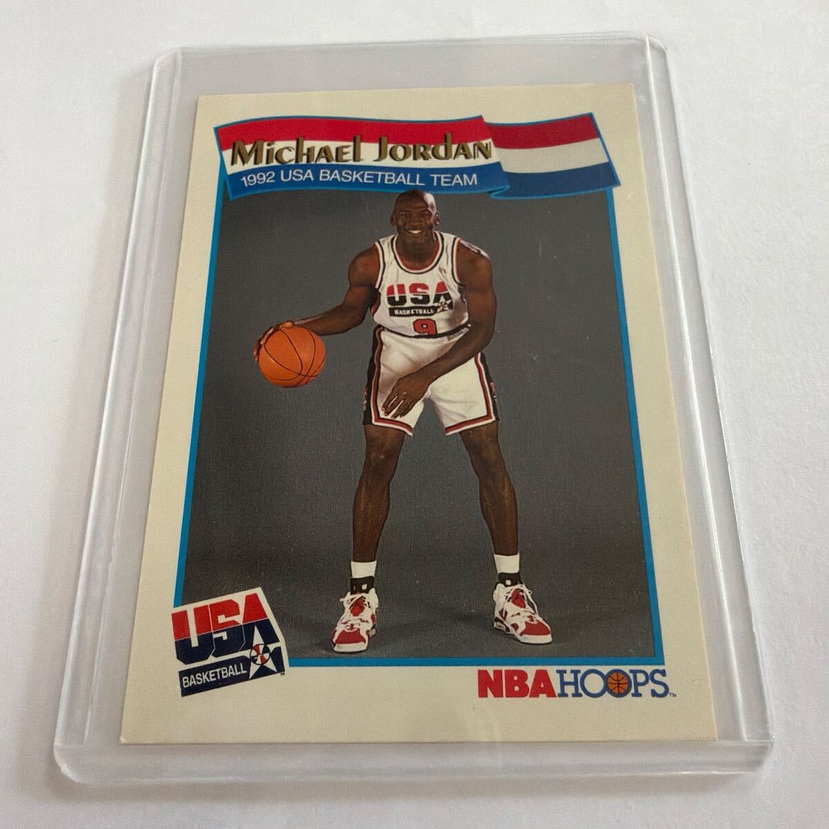 マイケル・ジョーダン 1992 USA BASKETBALL TEAM NBA HOOPS カード Michael Jordan
