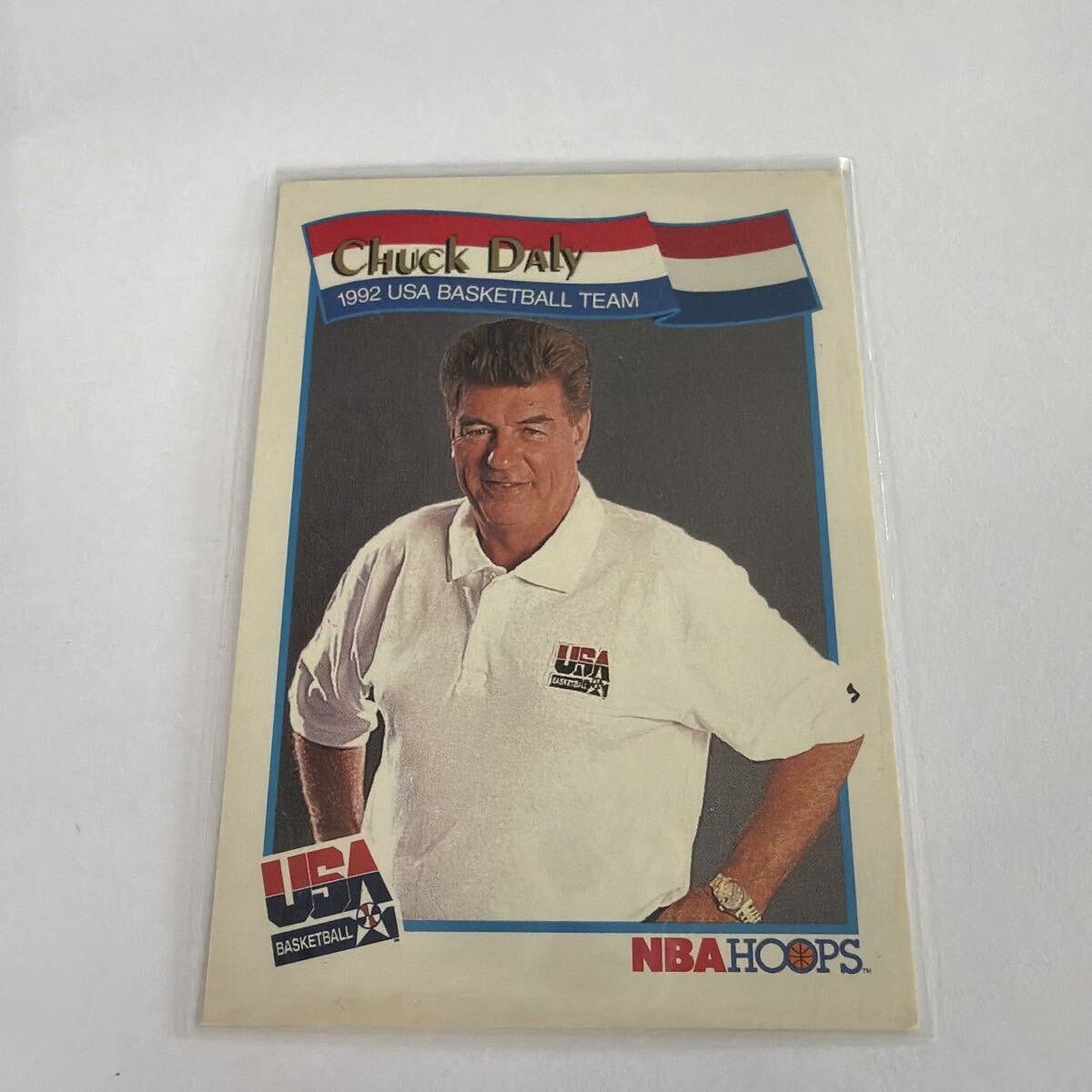 1992 USA BASKETBALL TEAM Chuck Daly NBA HOOPS トレーディングカード