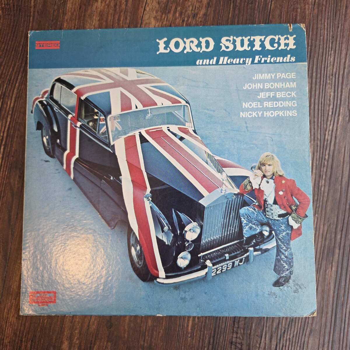 USオリジナル　Lord Sutch And Heavy Friends　中古レコード