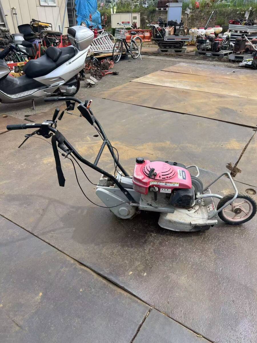 動画あり　秋田発　共立 ウイングモア AZ660 自走式草刈機 　現状渡し