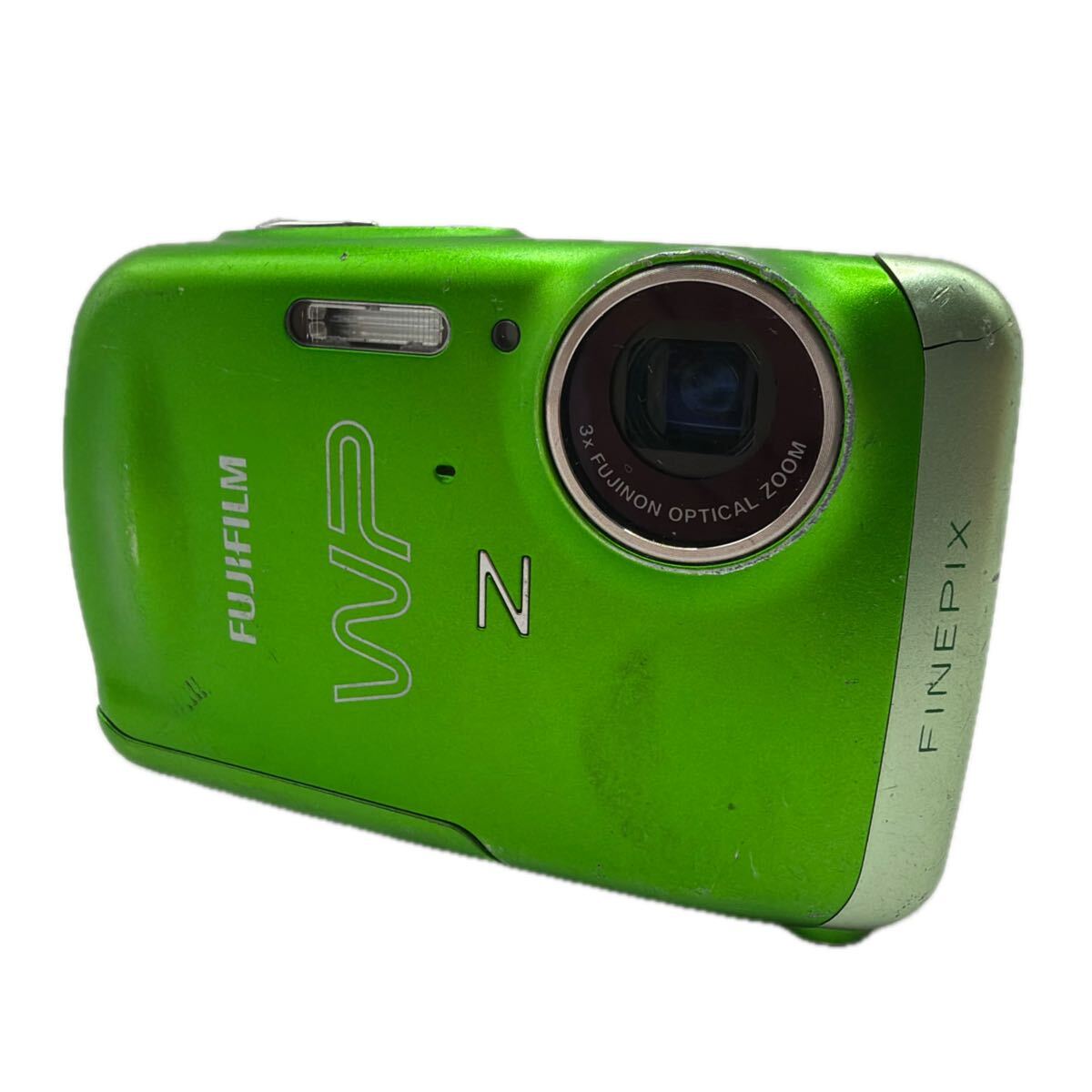 【ジャンク】FUJIFILM フジフィルム★FINEPIX Z33 WP★グリーン★コンパクトデジタルカメラ★