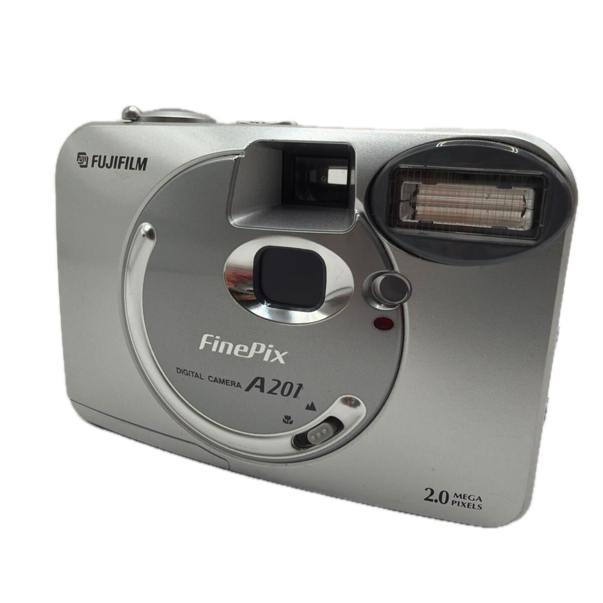【外観美品】 FUJIFILM 富士フィルム★ FinePix A201★デジタルカメラ★単三電話2本・動作OK★#173