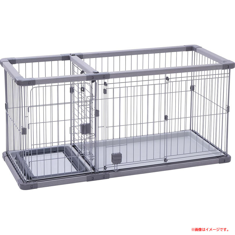E5050YO ◆0730_6凹【アウトレット品】ドッグルームサークル PLus ペティオ W27671 犬用 トイレのしつけが出来る未使用