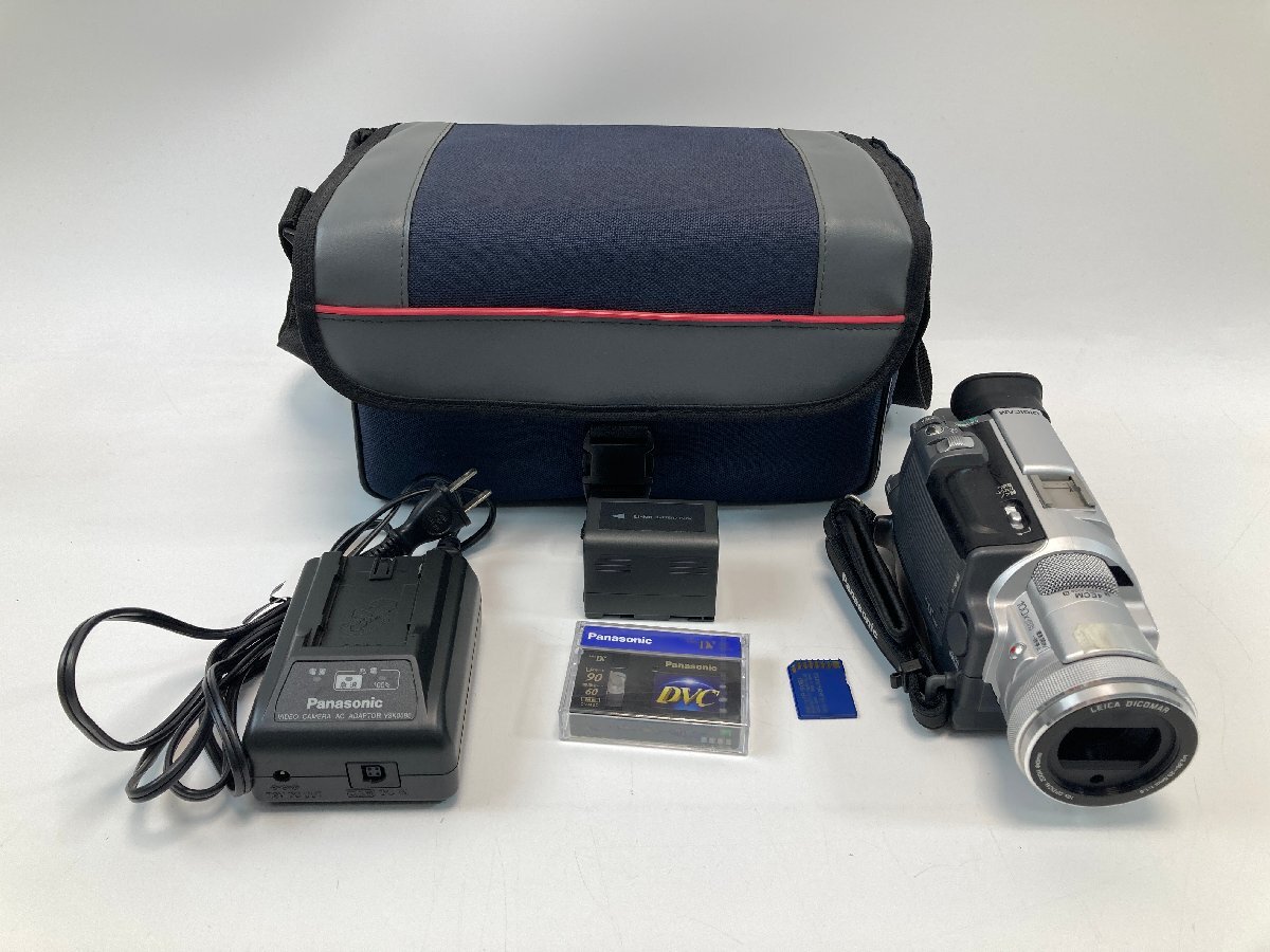 【9-1-5114】ジャンク Panasonic パナソニック デジタルビデオカメラ NV-MX5000 3CCD搭載 ライカ LEICA 300万画素静止画記録