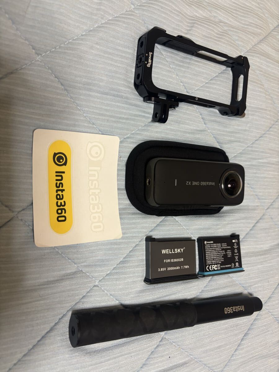Insta360 X2 と自撮り棒