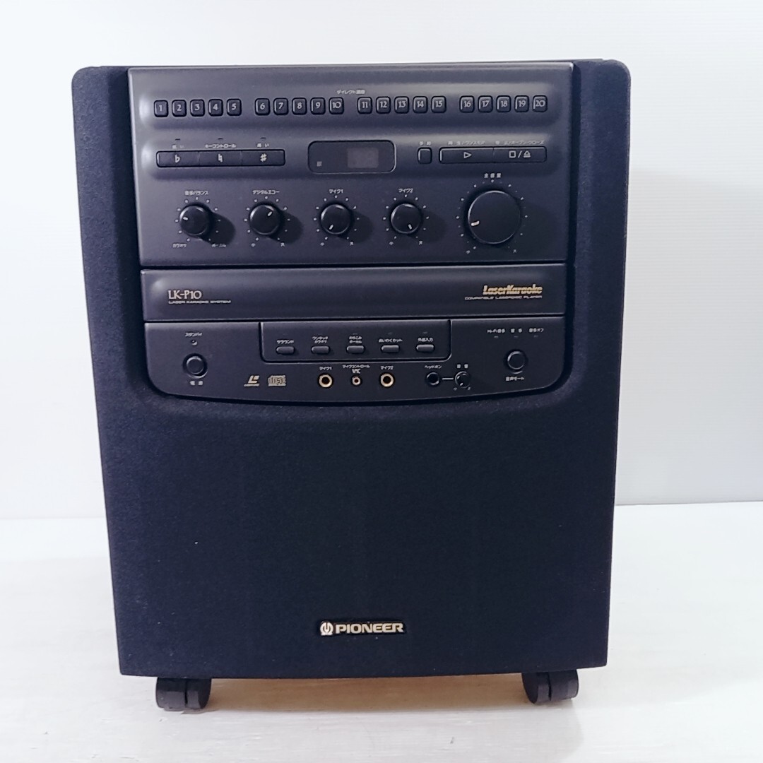 PIONEER パイオニア コンパチブル レーザーカラオケ LK-10 レーザーディスクプレイヤー