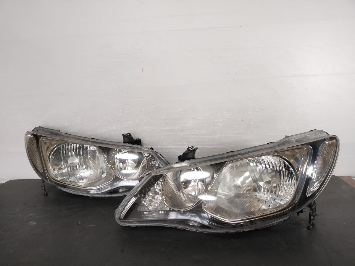 破損無コーティング済み HONDA FD FD2 FD3 ホンダ シビック タイプR 純正 HID 左右 ヘッドライト STANLEY P5493 管261944