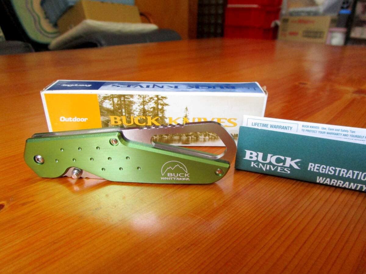 BUCK WHITTAKER　ナイフ　未使用品