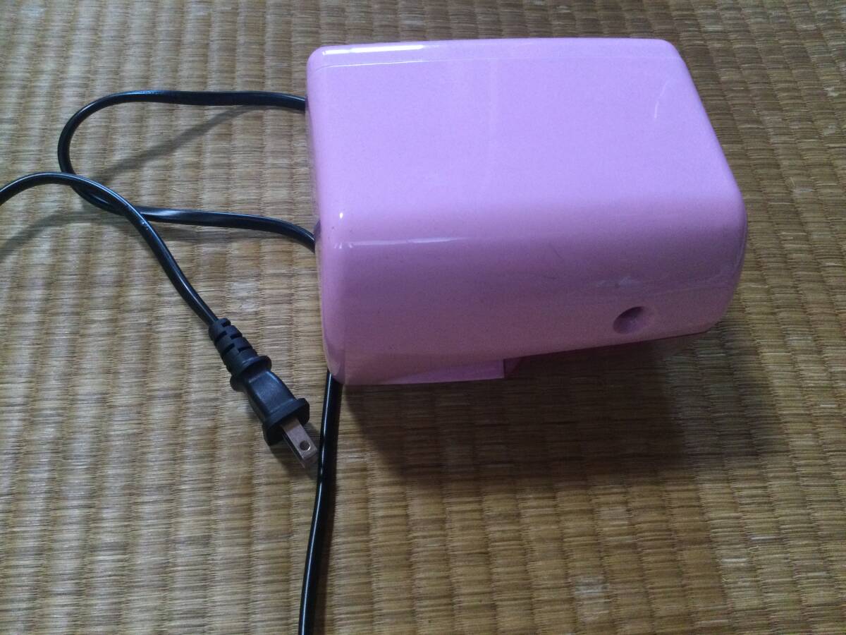 電動えんぴつけずり S-02 ピンク