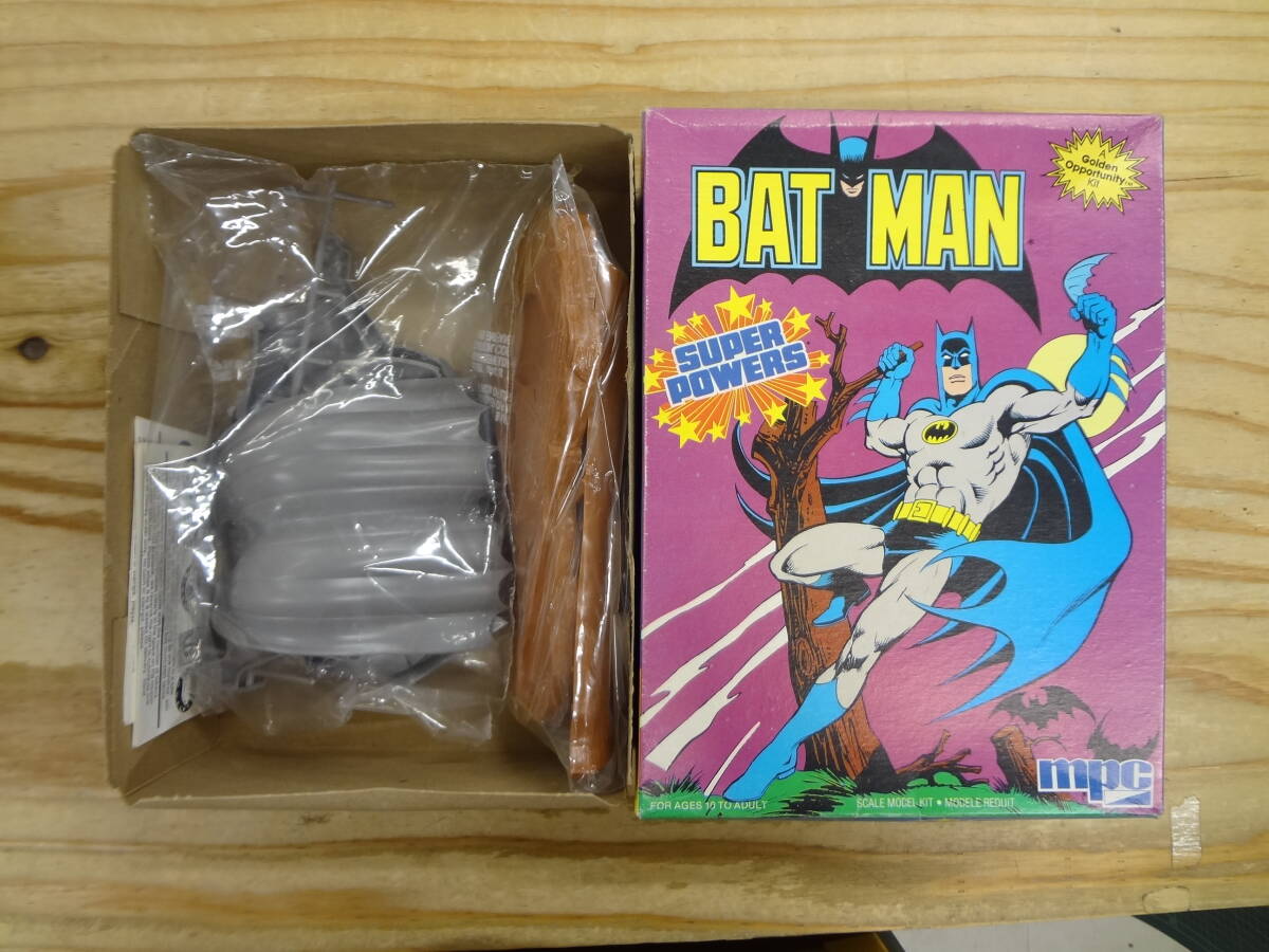 【未組立フィギュア】BATMAN A Golden Oppotunity Kit MPC 英語説明書付 スーパーパワーズ バットマン フィギュア
