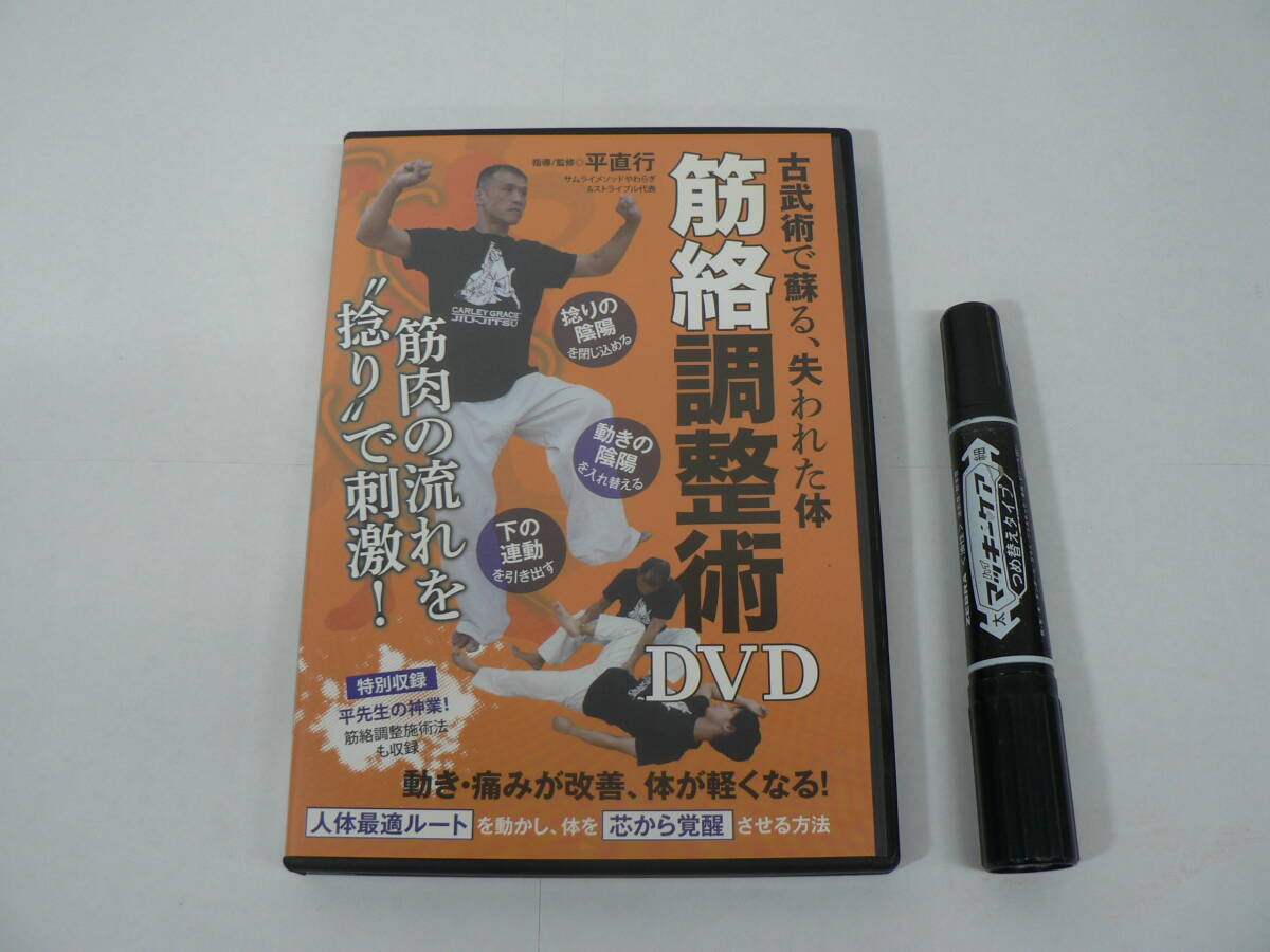 動作確認済 DVD『筋絡調整術 : 古武術で蘇る、失われた体』指導・監修 平直行 65分 BABジャパン / D11