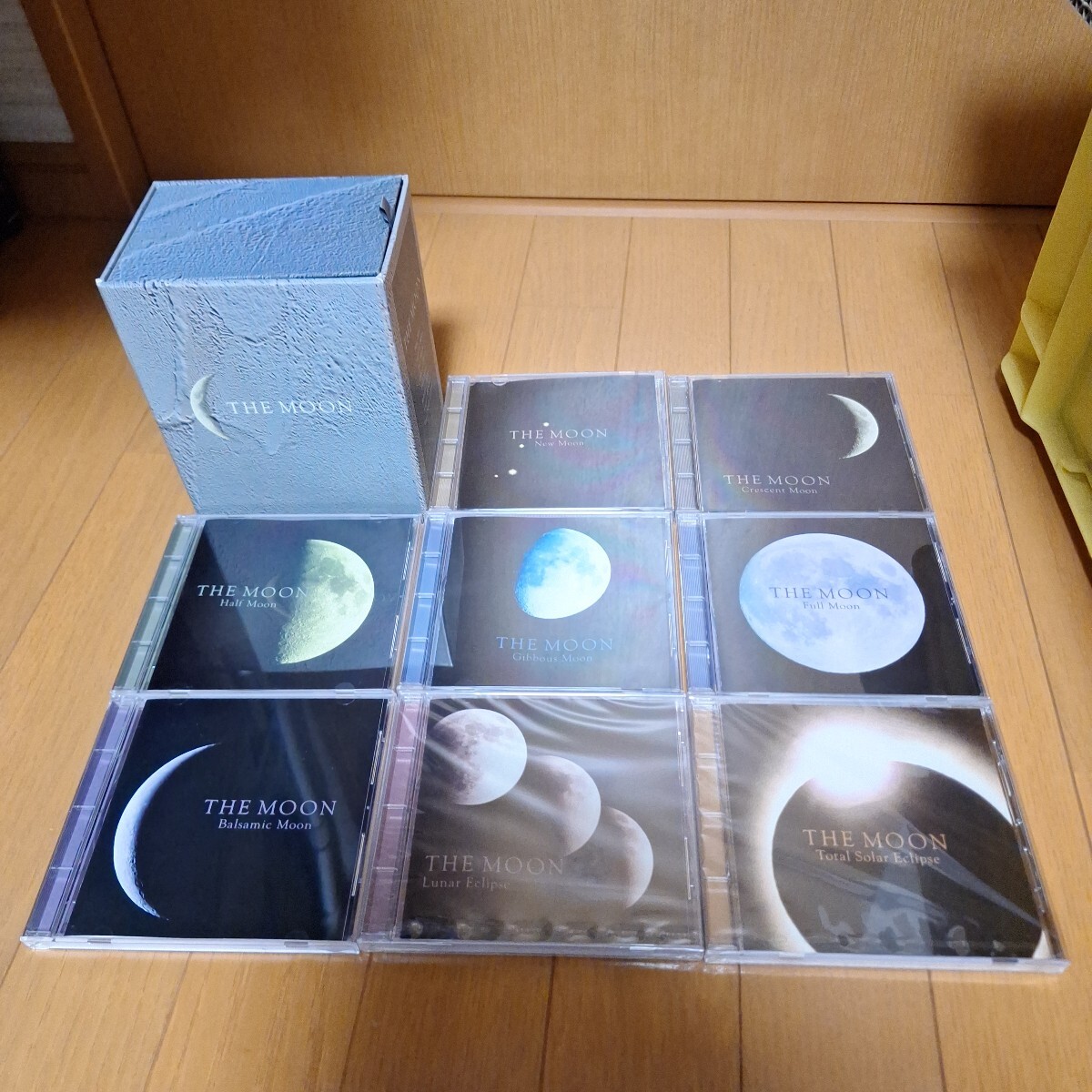 THE MOON CD-BOX 8枚組 ソニーミュージック ヒーリング イージーリスニング 癒やし 月 コンピレーション