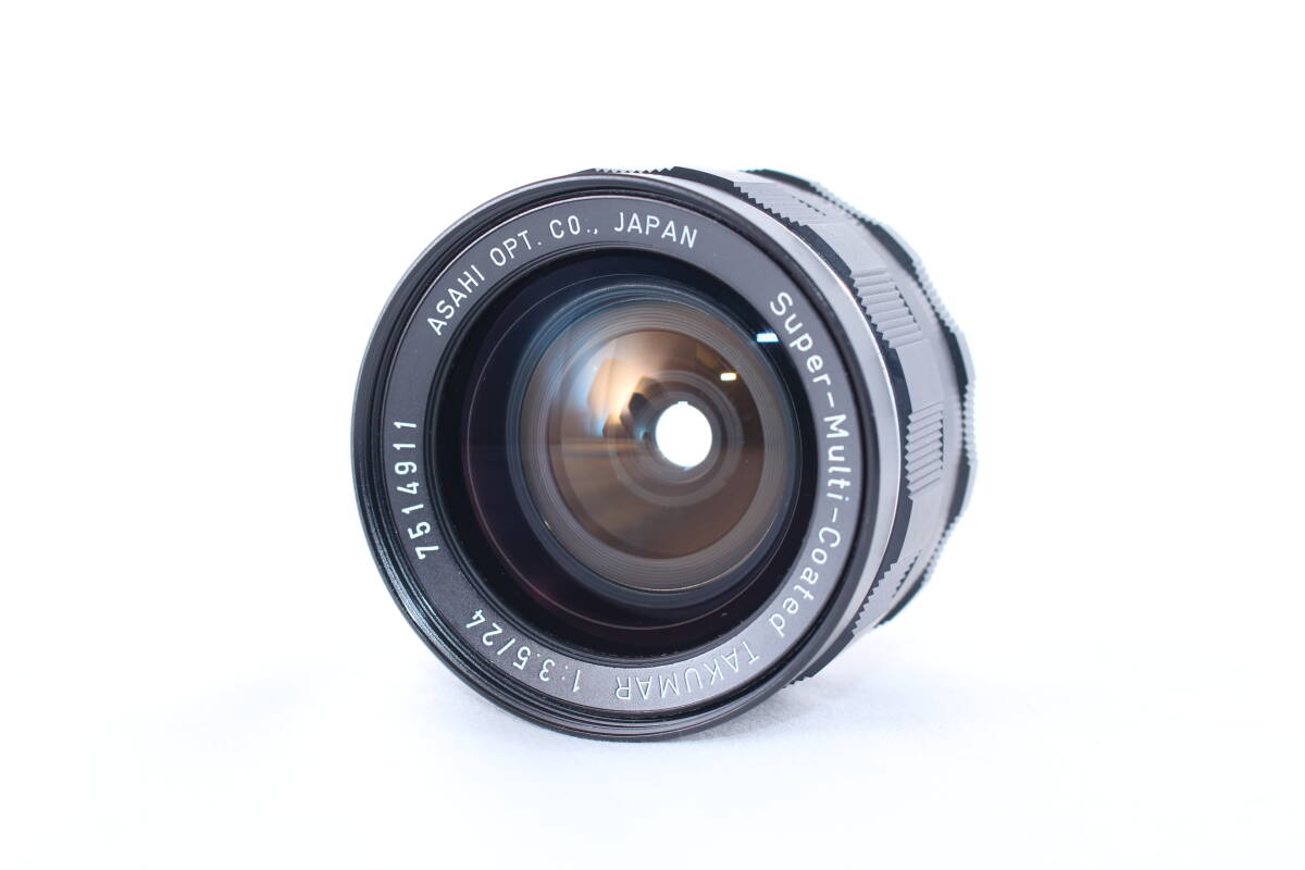 ★極上美品★ペンタックス PENTAX SMC TAKUMAR 24mm f3.5 ★完動★#D328