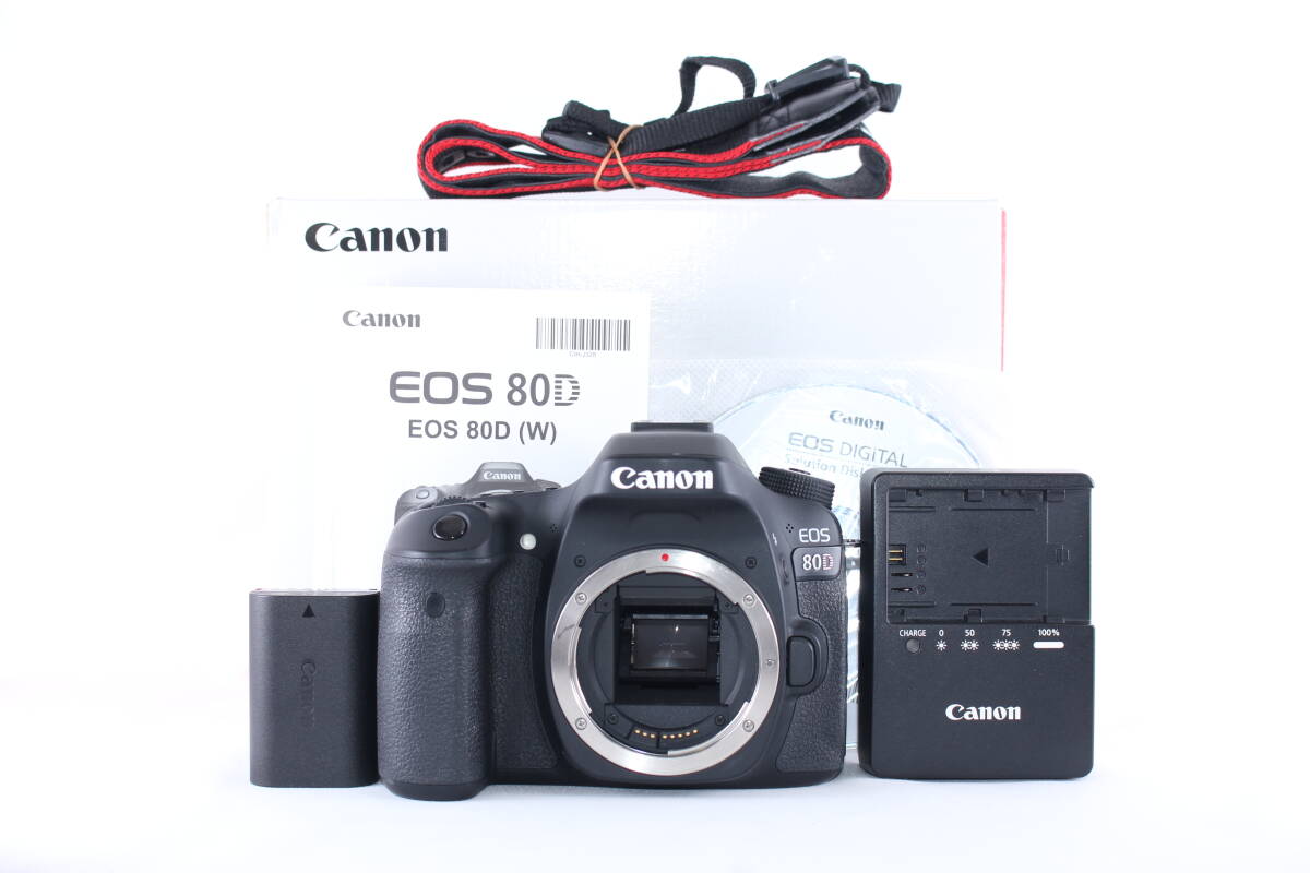 ★極上美品★キャノン CANON EOS 80D ボディ ★完動★#D421