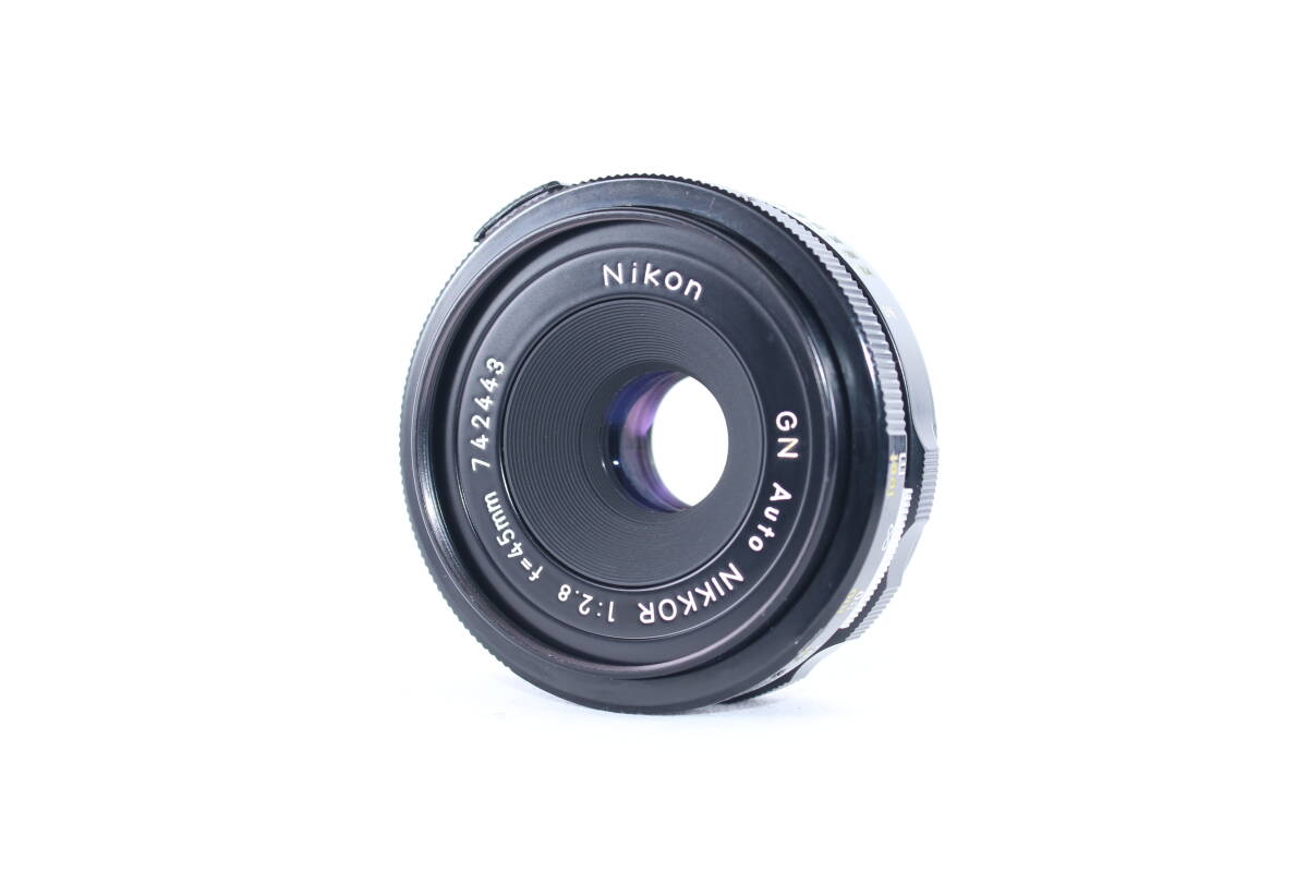 ★極上美品★ニコン NIKON GN Auto NIKKOR 45mm F2.8 ★完動★#D264
