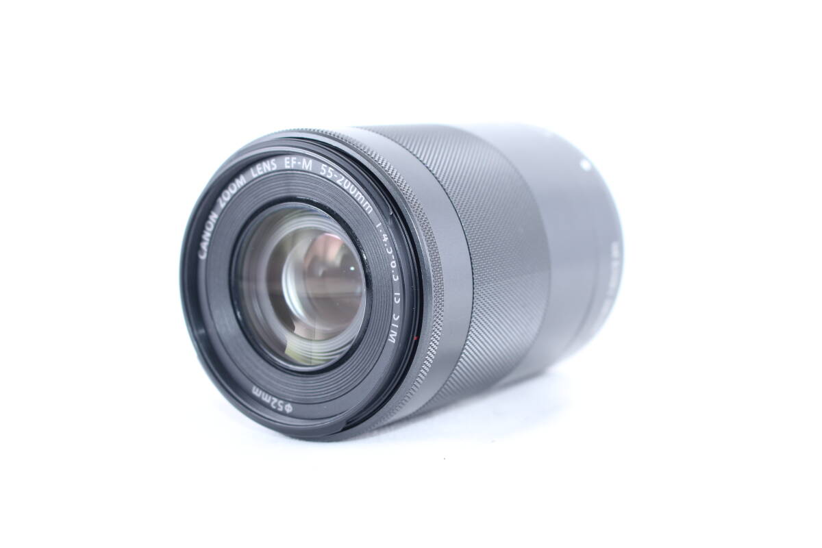 ★極美品★キャノン CANON EF-M 55-200mm F4.5-6.3 IS STM ★動作OK★#D520