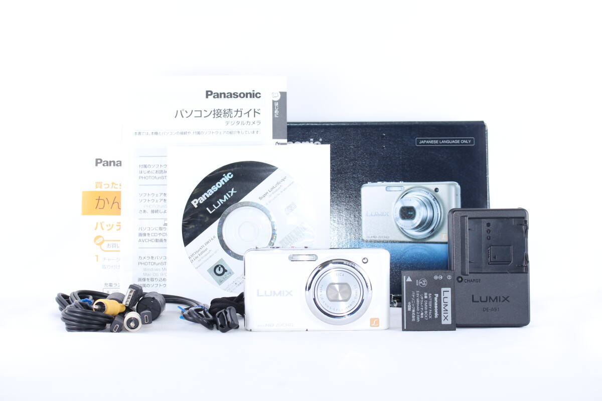 ★超極上★パナソニック PANASONIC LUMIX DMC-FX77 ★完動★#D555