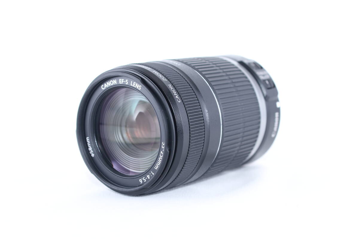 ★超極上★キャノン CANON EF-S 55-250mm F4-5.6 IS ★完動★#D581