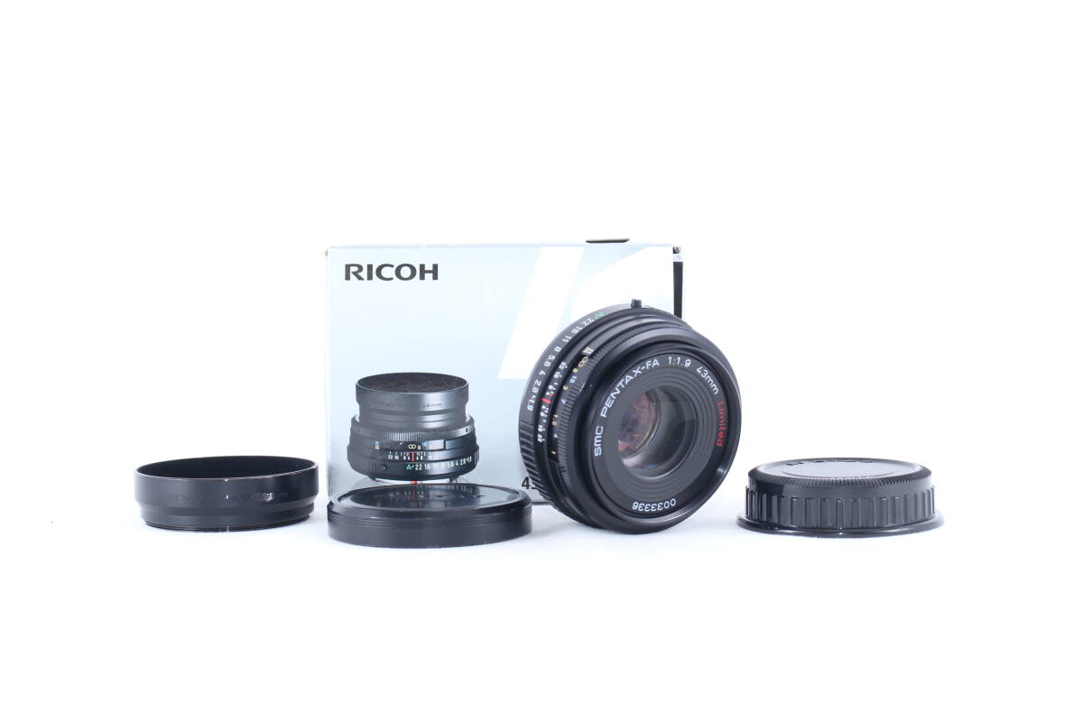 ★極上美品★ペンタックス SMC PENTAX-FA 43mm f1.9 Limited ★完動★#D634